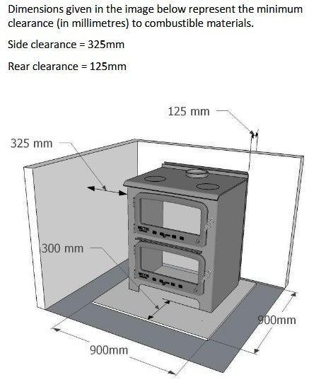 Nectre, Big Bakers Oven with Wet Back