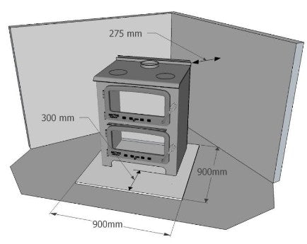 Nectre, Big Bakers Oven with Wet Back