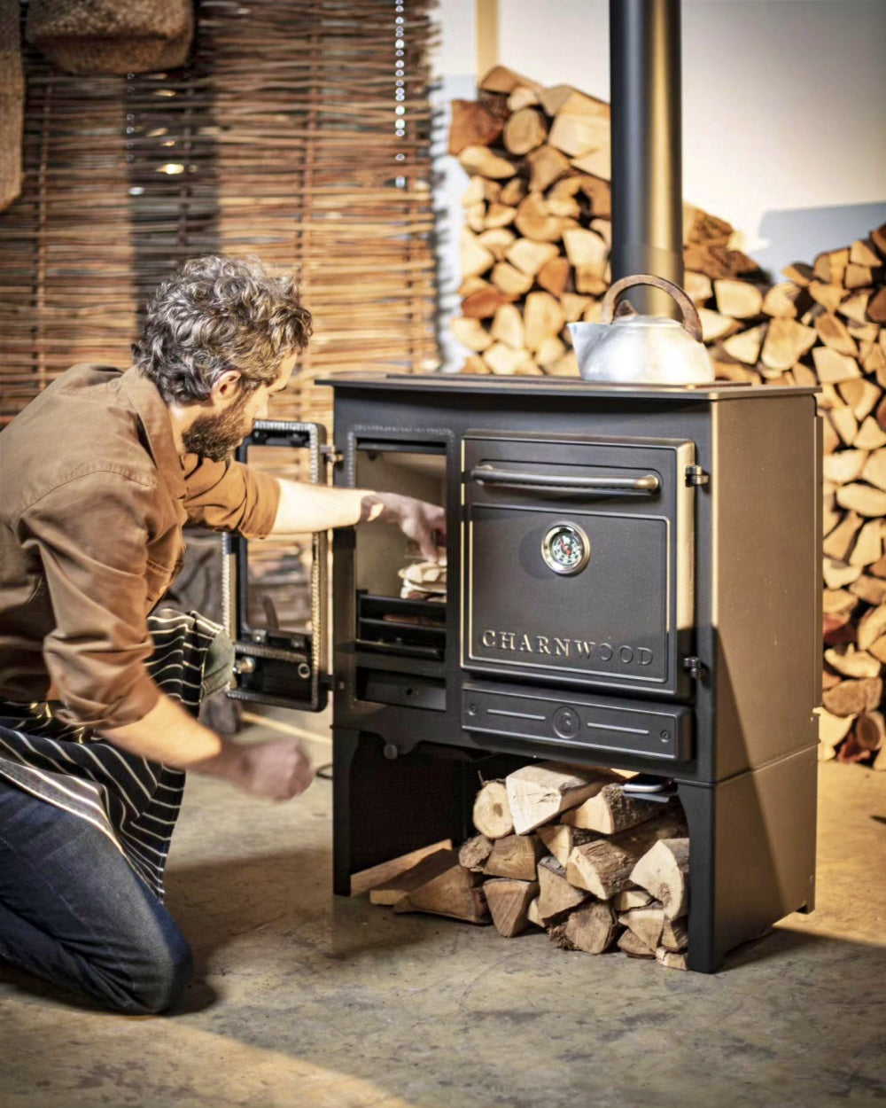 Charnwood, Haven Wood Stove on legs