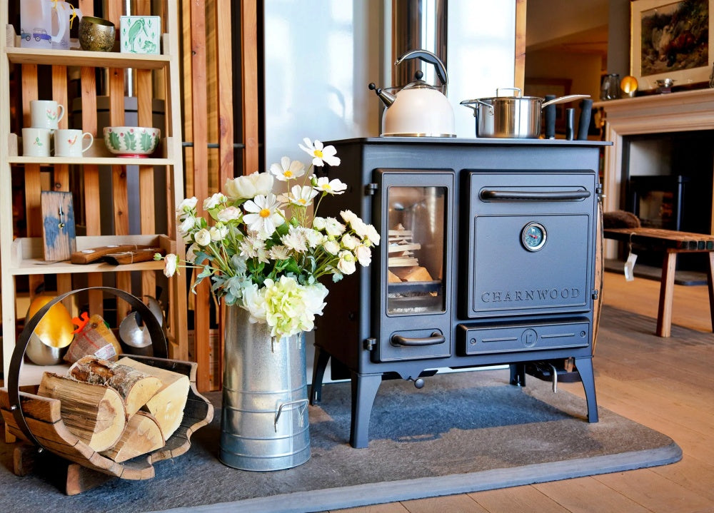 Charnwood, Haven Wood Stove on legs