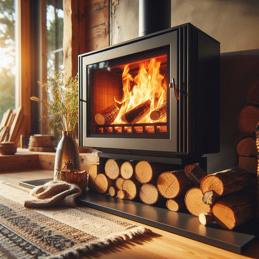 get the maximum heat out of a log burner
