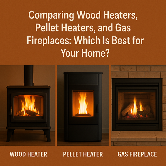 Comparing Wood Heaters, Pellet Heaters, and Gas Fireplaces: Which Is Best for Your Home?