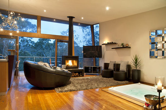 Heat Master, A650 Open Fireplace