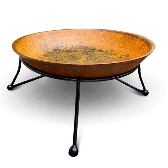 800mm Shallow Cast Iron Fire Pit