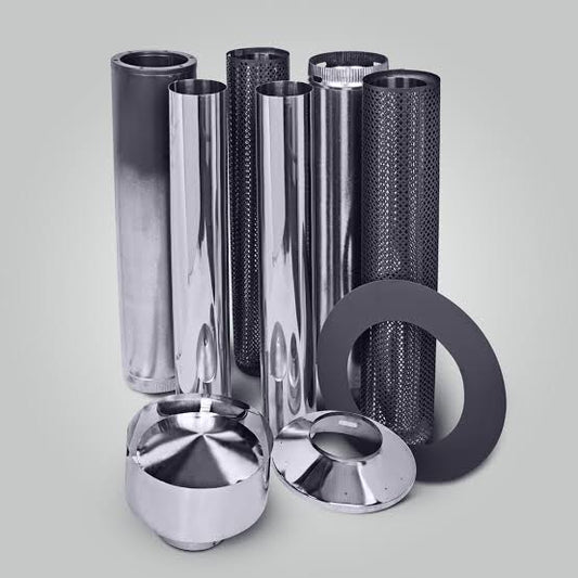 Default Wood Heater Flue Kit (3.6 Metres).